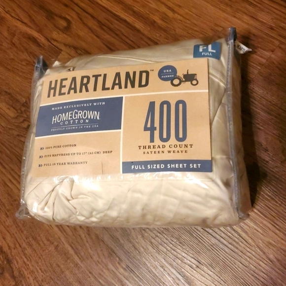 Bedding New Full Sized Heartland Sheet Set Poshmark